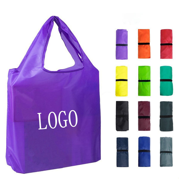 Leather Strap Organizer Folding Large Capacity Shopping Bag