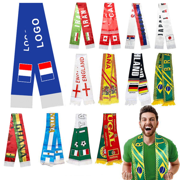 World Cup Fans Tournament Cheering Scarf