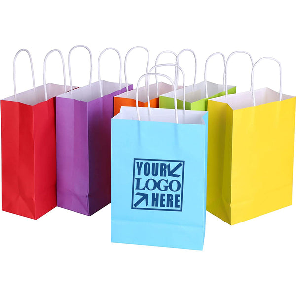 Kraft Paper Party Favor Tote Bag