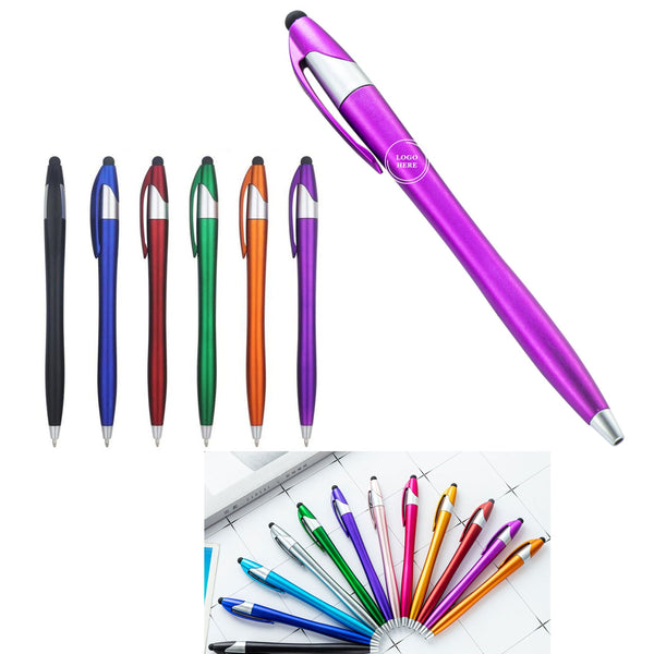 2-in-1 Retractable Ballpoint Pen