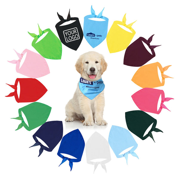 Solid Color Pet Bib
