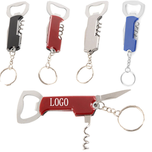 Stainless Steel Multifunctional Wine Bottle Opener