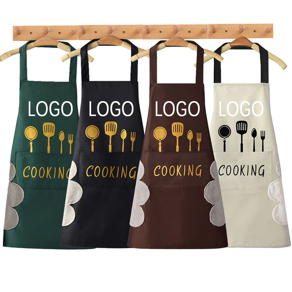 Waterproof and greaseproof apron with hand sling