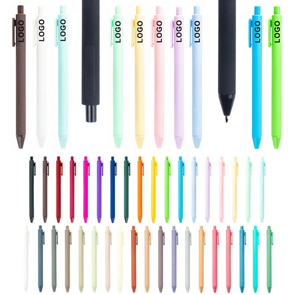 Macaroon Candy Color Push-Up Ballpoint Pen