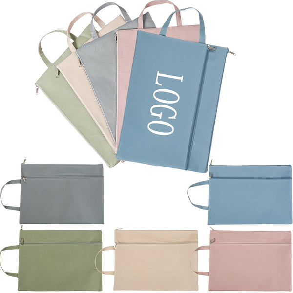 Portable Waterproof Zipper File Pouch