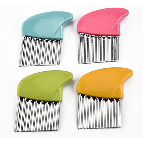 Stainless Steel Wavy Cutting Knife